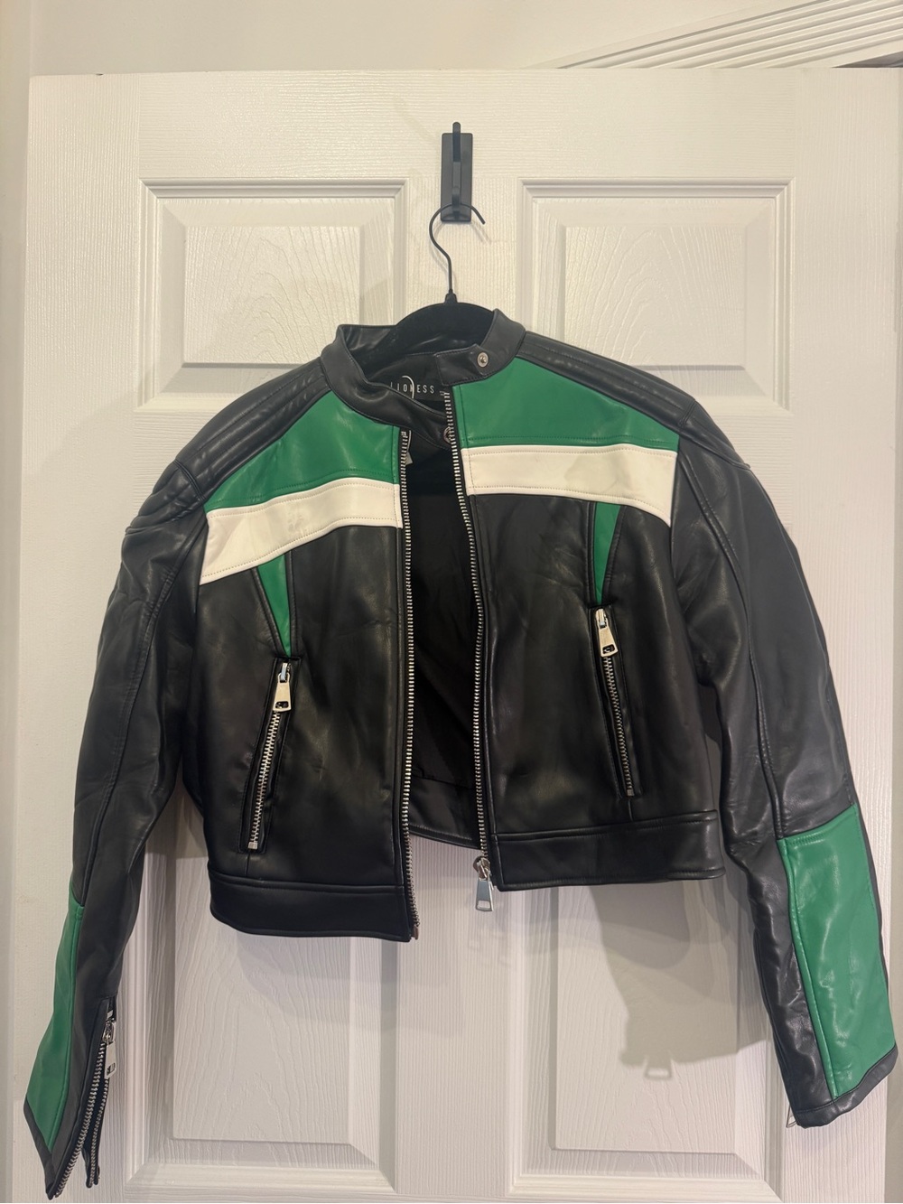 Lioness Nueve Cropped Biker Jacket